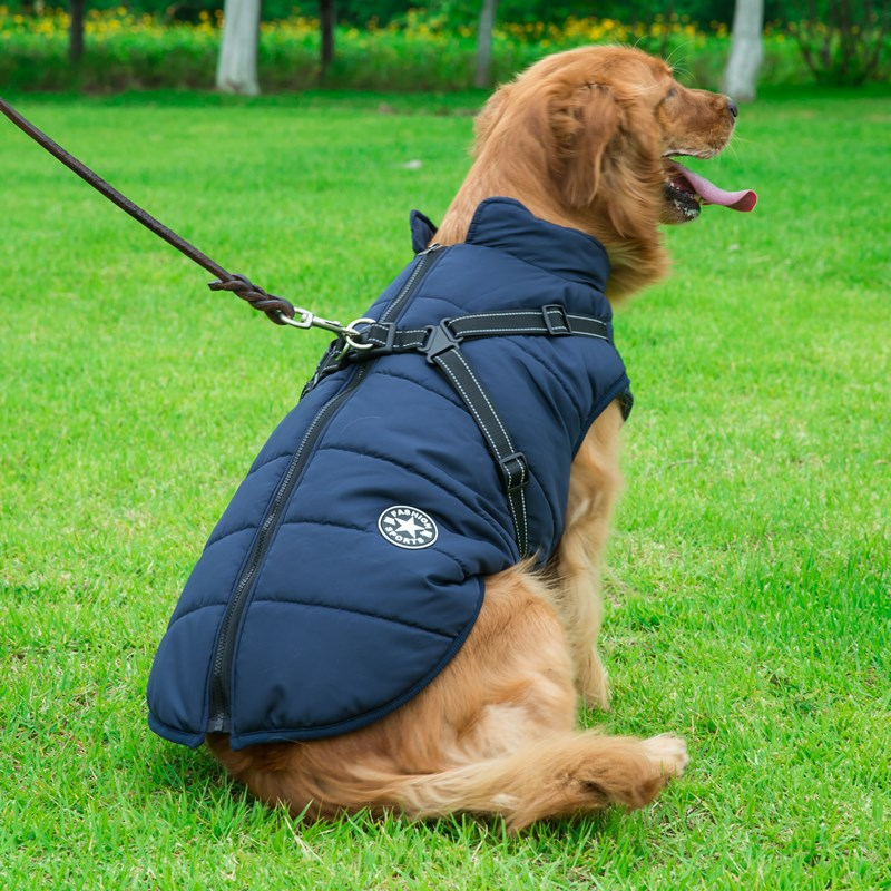 DOUDOUNE CANAILLE™ | MANTEAU POUR PETIT CHIEN AVEC HARNAIS INTÉGRÉ