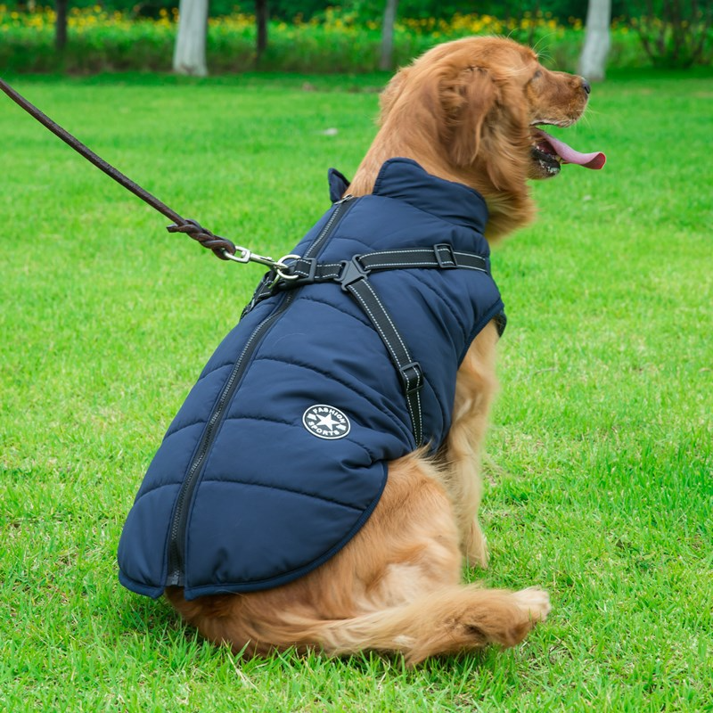 BLIZZARD PROTECT™| MANTEAU POUR CHIEN AVEC HARNAIS INTÉGRÉ