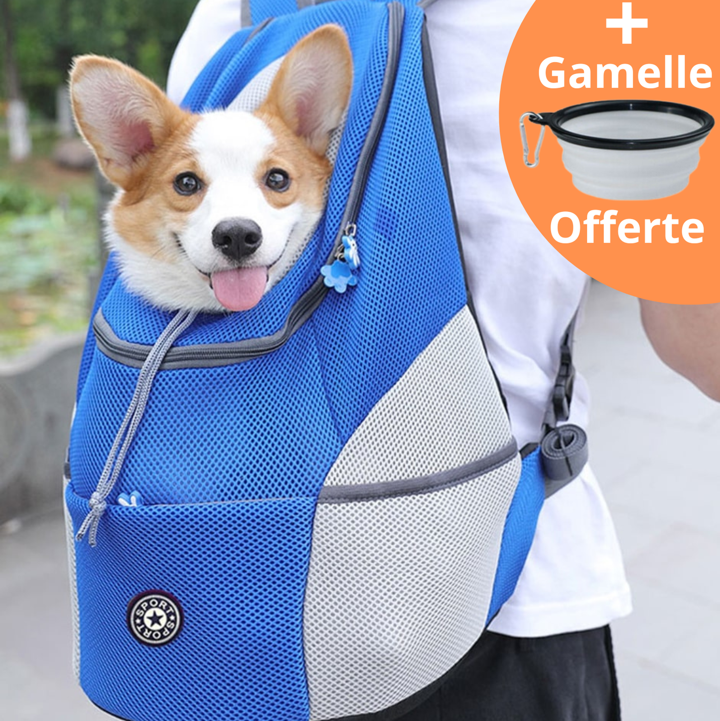 DOGGY PACK ™ | SAC DE TRANSPORT POUR CHIEN