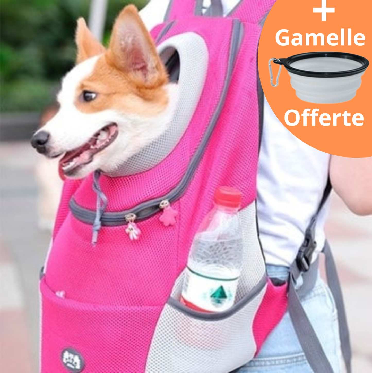 DOGGY PACK ™ | SAC DE TRANSPORT POUR CHIEN